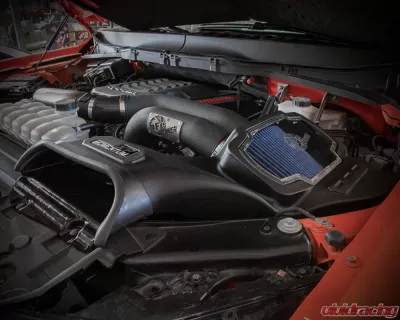 aFe Power Momentum XP Cold Air Intake System (Black) with Pro 5R Filter Ford Raptor V6 3.5L 2021-2025 - 50-30072R