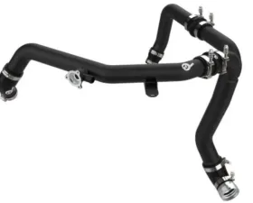 aFe Power Bladerunner Aluminum Hot Charge Pipe Black Ford Bronco V6 2.7L tt 2021-2023