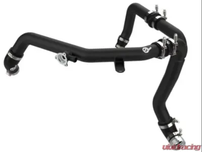 aFe Power Bladerunner Aluminum Hot Charge Pipe Black Ford Bronco V6 2.7L tt 2021-2023 - 46-20588-B