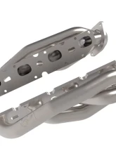 aFe Power Twisted Steel 304 Stainless Steel Short Tube Header Jeep Grand Cherokee WK2 | Dodge Durango V8-5.7L HEMI 2011-2024                                     - 48-38029 - Image 5