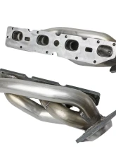 aFe Power Twisted Steel 304 Stainless Steel Short Tube Header Jeep Grand Cherokee WK2 | Dodge Durango V8-5.7L HEMI 2011-2024                                     - 48-38029 - Image 2