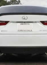 Takeda 2.5 to 3 inch 304 Stainless Steel Catback Exhaust w/Carbon Fiber Tip Lexus IS200t L4 2.0L t 2016-2017                                     - 49-36059-C - Image 3