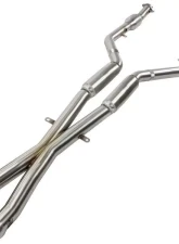 aFe Power Mach Force Xp X Pipe 304 Stainless Steel with Cat and Resonator BMW M3 E90 | E92 | E93 V8 4.0L 2008-2013                                     - 49-36321-1 - Image 5