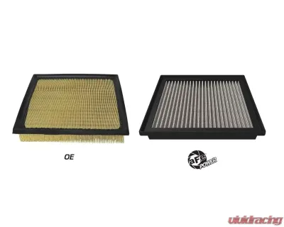 aFe Power Magnum Flow Pro DRY S Air Filter for Toyota Tundra V6 3.5L Hybrid 2022-2024 - 30-10402DM