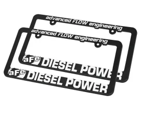 aFe Power Diesel License Plate Frame (Pair)