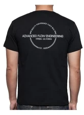aFe Power Circle City Short Sleeve T-Shirt                                     - 40-31246BL - Image 2