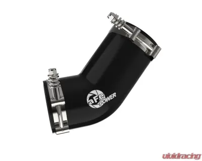 aFe Power BladeRunner 3.5" Black Aluminum Cold Charge Pipe for Ram 2500/3500 L6 6.7L 2019-2023 - 46-20619-B