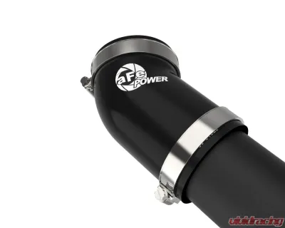 aFe BladeRunner Aluminum Hot and Cold Charge Pipe Kit - Black Ford Explorer | Lincoln Aviator EcoBoost V6 3.0L (tt) 2020-2021 - 46-20654-B