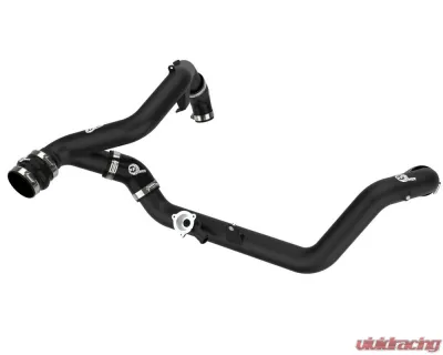 aFe BladeRunner 2-1/4" Aluminum Hot Charge Pipe - Black Ford Explorer | Lincoln Aviator EcoBoost V6 3.0L (tt) 2020-2021 - 46-20658-B