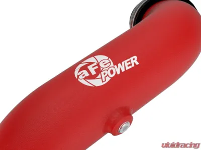 aFe BladeRunner 2-1/4" Aluminum Hot Charge Pipe - Red Ford Explorer | Lincoln Aviator EcoBoost V6 3.0L (tt) 2020-2021 - 46-20658-R