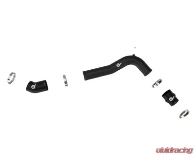 aFe BladeRunner 2-3/4" Aluminum Cold Charge Pipe - Black Ford Explorer | Lincoln Aviator EcoBoost V6 3.0L (tt) 2020-2023 - 46-20659-B