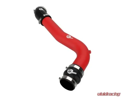 aFe BladeRunner 2-3/4" Aluminum Cold Charge Pipe - Red Ford Explorer | Lincoln Aviator EcoBoost V6 3.0L (tt) 2020-2023 - 46-20659-R
