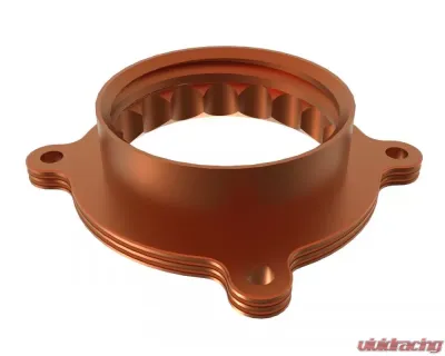 aFe Power Orange Silver Bullet Throttle Body Spacer Subaru BRZ | Toyota GR86 2022-2023 - 46-38013