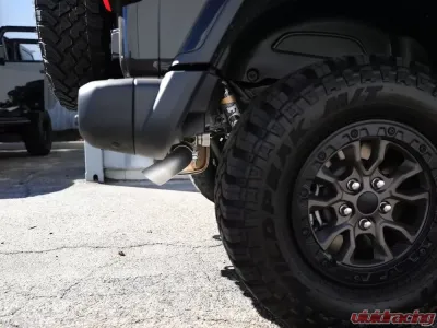 aFe Power Mach Force XP 304 Stainless Steel Exhaust Tip Upgrade Jeep Wrangler 392 V8-6.4L 2021-2024 - 49C38102-H