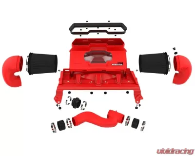 aFe Power Momentum GT Raising Hell Red Cold Air Intake for Ram TRX HEMI V8 6.2L 2021-2024 - 50-70075KR