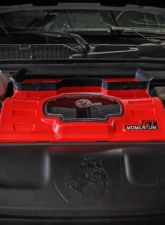 aFe Power Momentum GT Raising Hell Red Cold Air Intake for Ram TRX HEMI V8 6.2L 2021-2024                                     - 50-70075KR - Image 8