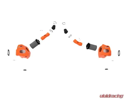 aFe Power Momentum GT Orange Edition Cold Air Intake System w/Black Pro 5R Filters Toyota Tundra V6-3.4L (tt) 2022-2024 - 50-70100KN