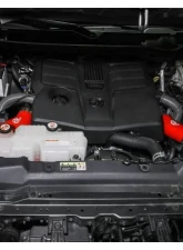 aFe Power Super Stock Induction System Red Edition with Pro DRY S Filters Toyota Tundra V6-3.4L tt 2022-2024                                     - 55-10019DR - Image 4