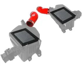aFe Power Super Stock Induction System Red Edition with Pro DRY S Filters Toyota Tundra V6-3.4L tt 2022-2024