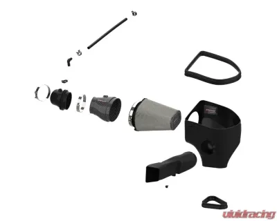 aFe Power Track Series Carbon Fiber Cold Air Intake System for Dodge Charger 2021-2023 - 57-10027D