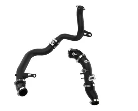 aFe Power BladeRunner Black Aluminum Hot & Cold Charge Pipe Kit Hyundai Veloster N L4 2.0L Automatic Trans 2019-2022 46-20644-B