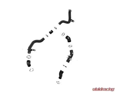 aFe Power BladeRunner Black Aluminum Hot & Cold Charge Pipe Kit Hyundai Veloster N L4 2.0L Automatic Trans 2019-2022 46-20644-B - 46-20644-B