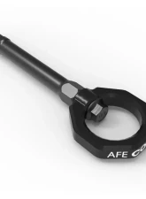 aFe Power Control Front Tow Hook Black Chevrolet C8 Corvette Stingray 2020-2024                                     - 450-401014-B - Image 6