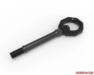 aFe Power Control Front Tow Hook Black Chevrolet C8 Corvette Stingray 2020-2024 - 450-401014-B