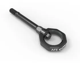 aFe Power Control Front Tow Hook Gray Chevrolet C8 Corvette Stingray 2020-2024