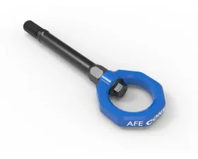 aFe Power Control Front Tow Hook Blue Chevrolet C8 Corvette Stingray 2020-2024