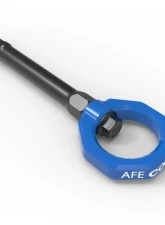 aFe Power Control Front Tow Hook Blue Chevrolet C8 Corvette Stingray 2020-2024                                     - 450-401014-L - Image 6