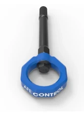 aFe Power Control Front Tow Hook Blue Chevrolet C8 Corvette Stingray 2020-2024                                     - 450-401014-L - Image 3