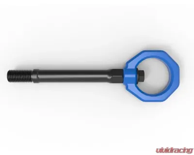 aFe Power Control Front Tow Hook Blue Chevrolet C8 Corvette Stingray 2020-2024 - 450-401014-L