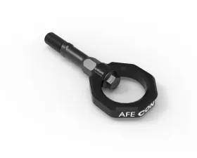 aFe Power Control Rear Tow Hook Black Chevrolet C8 Corvette Stingray 2020-2024