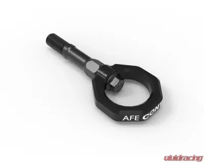 aFe Power Control Rear Tow Hook Black Chevrolet C8 Corvette Stingray 2020-2024 - 450-401015-B