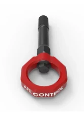aFe Power Control Front Tow Hook Red Nissan 370Z | Z 2009-2023-2024                                     - 450-712001-R - Image 3