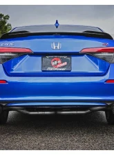 Takeda 2-1/2" to 3" 304 Stainless Steel Catback Exhaust System with Carbon Fiber Tip Acura Integra | Honda Civic Si L4-1.5L t 2022-2024                                     - 49-36630-C - Image 4