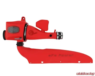 aFe Power Momentum GT Red Edition Cold Air Intake System w/ Pro Dry S Filter Toyota Tacoma V6 3.5L 2016-2023 - 51-76005-R