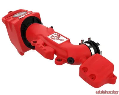 aFe Power Momentum GT Red Edition Cold Air Intake System w/ Pro Dry S Filter Jeep Wrangler JL | Gladiator V6 3.6L 2018-2023 - 51-76217-R