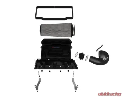 aFe Power Track Series Carbon Fiber Cold Air Intake System for Ram TRX V8 6.2L 2021-2024 - 57-10022D