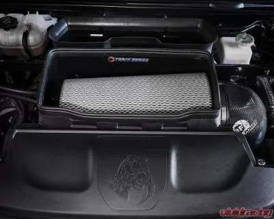 aFe Power Track Series Carbon Fiber Cold Air Intake System for Ram TRX V8 6.2L 2021-2024 - 57-10022D
