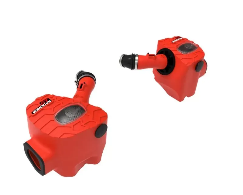 aFe Power Momentum GT Red Edition Cold Air Intake System w/Pro DRY S Filters Toyota Tundra V6-3.4L 2022-2024 - 50-70100DR