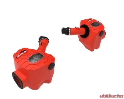 aFe Power Momentum GT Red Edition Cold Air Intake System w/Pro DRY S Filters Toyota Tundra V6-3.4L 2022-2024 - 50-70100DR