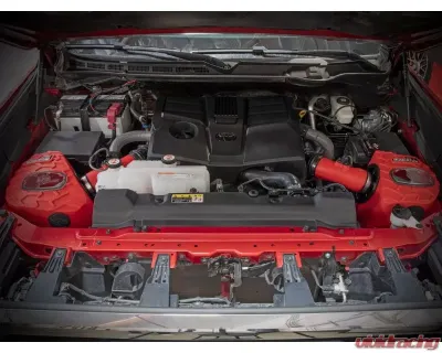 aFe Power Momentum GT Red Edition Cold Air Intake System w/Pro DRY S Filters Toyota Tundra V6-3.4L 2022-2024 - 50-70100DR