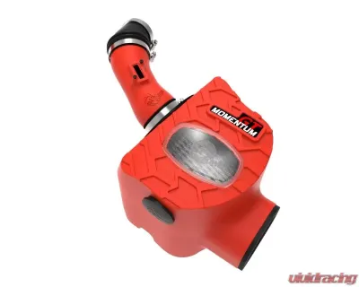 aFe Power Momentum GT Red Edition Cold Air Intake System w/Pro DRY S Filters Toyota Tundra V6-3.4L 2022-2024 - 50-70100DR