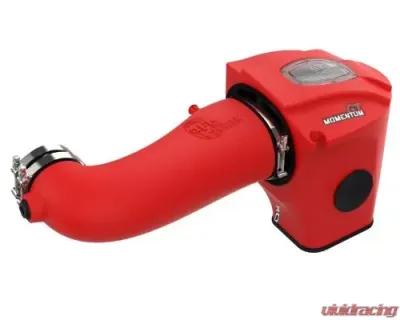 aFe Power Momentum GT Red Edition Cold Air Intake System w/ Pro DRY S Filter Dodge Challenger|Charger R 2011-2023 - 51-72202-R