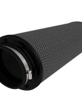 AFE Magnum FLOW Black Pro 5R Air Filter (6.75x5)" F x (9.25x7.5)" B x (7.75x6)" T x 18" H                                     - 24-90202K - Image 2