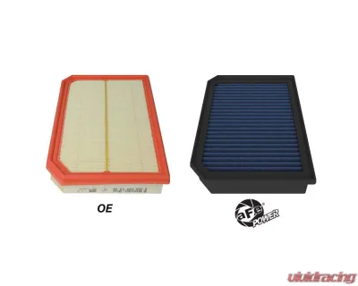AFE Magnum FLOW Pro 5R Air Filter for Mercedes-Benz CLA35 AMG 2020-2023, L4-2.0L, Blue - 30-10420R