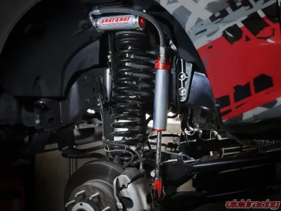 aFe Control Sway-A-Way 2.5 Front Shock Kit w/ Remote Reservoirs for 2-3.5" Lifts Ford F-250 | F-350 Super Duty 4WD 2017-2023 - 301-5600-15