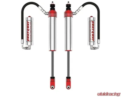 aFe Control Sway-A-Way 2.5 Front Shock Kit w/ Remote Reservoirs for 4-6" Lifts Ford F-250 | F-350 Super Duty 4WD 2017-2023 - 301-5600-16